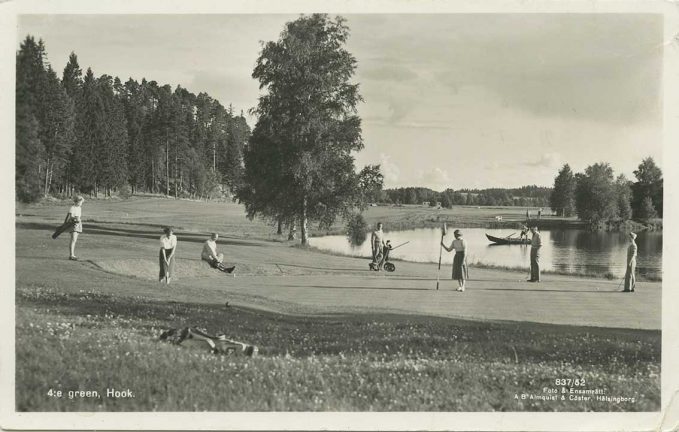 Inför Dam-EM: Golf i Hook på 50-talet