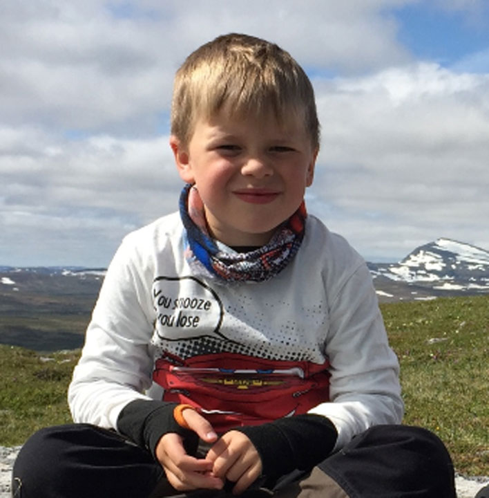 Algot Remnemark 6 år