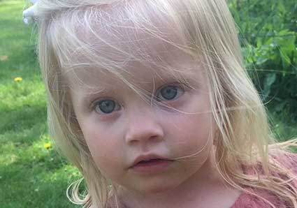 Astrid Pettersson 2 år