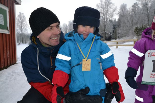 Ellen debuterade i Barnens Vasalopp