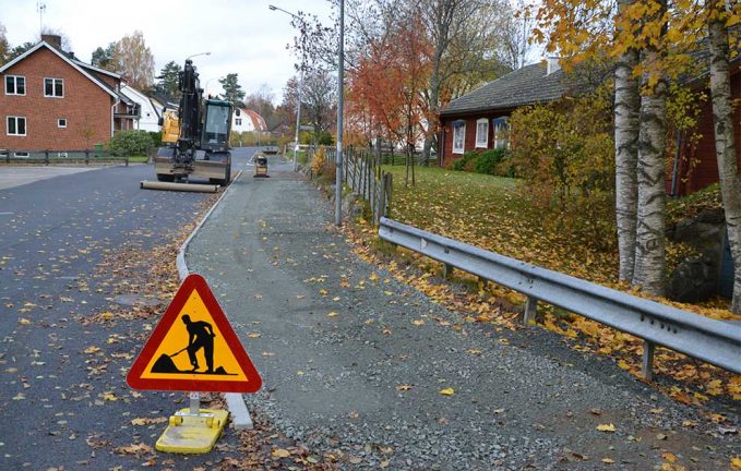 Gång- och cykelvägsplanen ska revideras