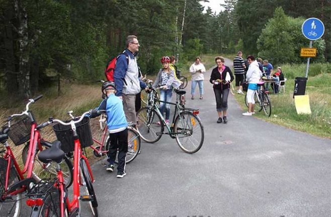 Cykelvägen till Tofteryd är på gång