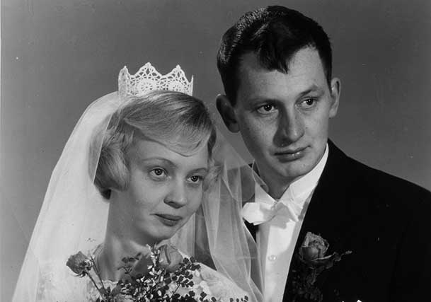 50-årig bröllopsdag – Inger och Gösta