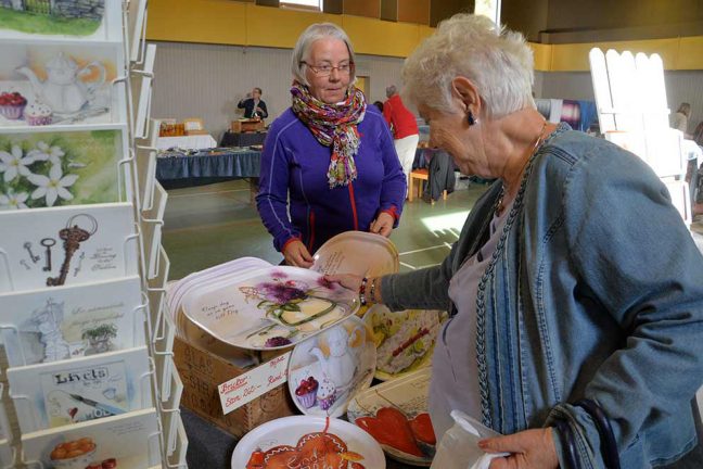 Välbesökta hantverksmässan avslutades i dag