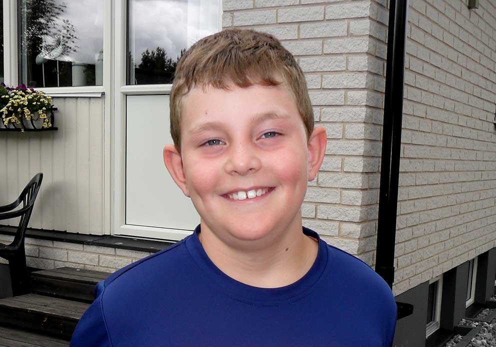 Hugo Wahlström 8 år