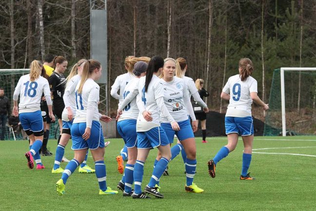 IFK-damerna premiärföll