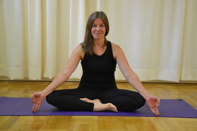 Jenny har öppnat yogastudio i Vaggeryd