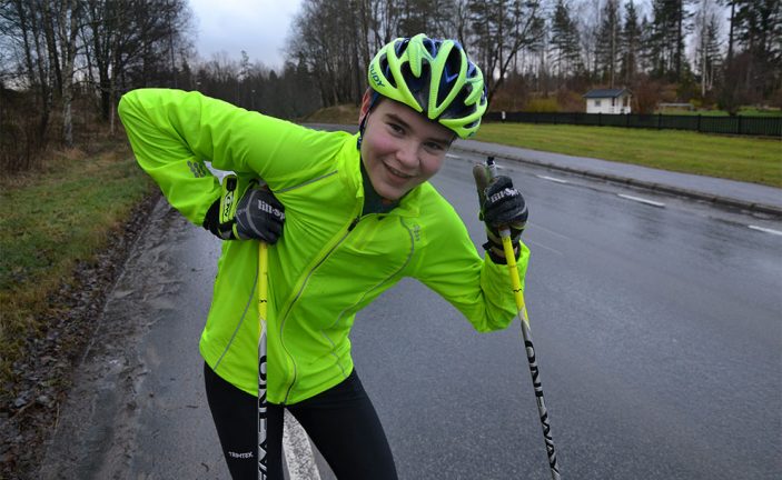 Ingen julledighet för Stark skidåkare