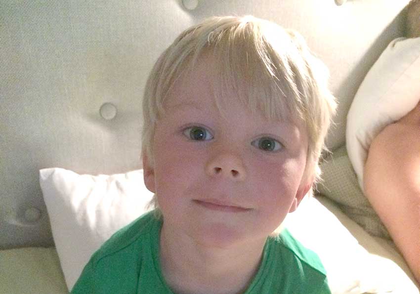 Liam Wiell 5 år