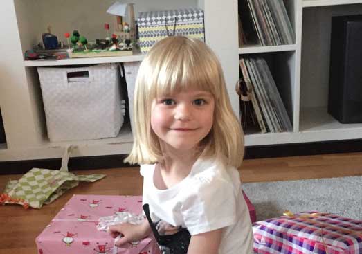 Lilly Fransson 5 år