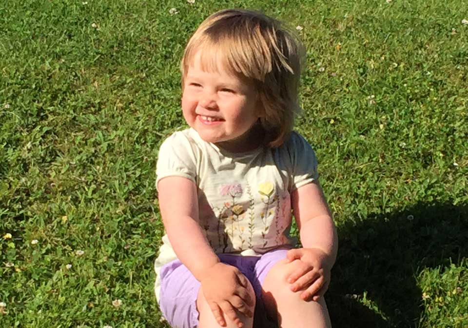 Lovisa Kandziora 2 år