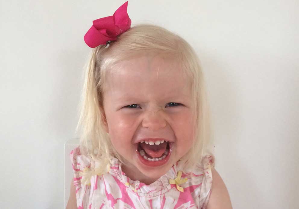 Molly Grythberg 2 år