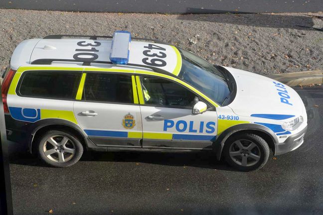 Stulen bil påträffades i Skillingaryd