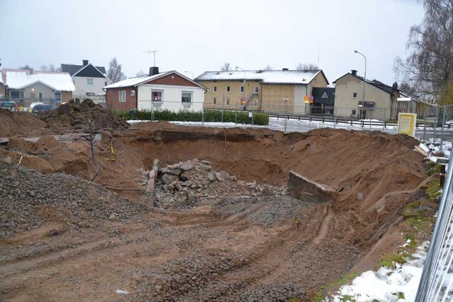 Slutsanering pågår på Shell-tomten