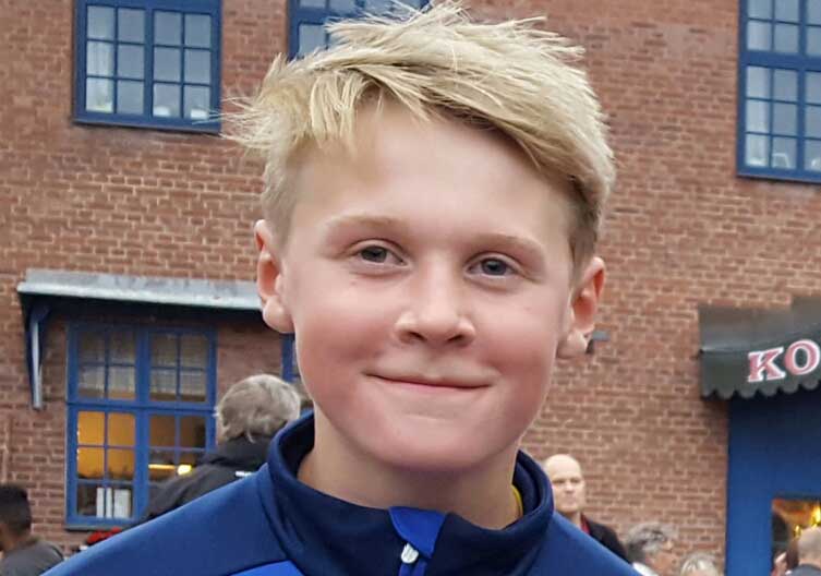 Jonathan Sandin 13 år