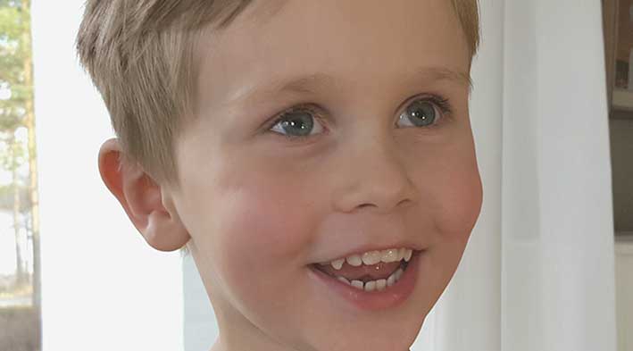 Max Sandin 4 år