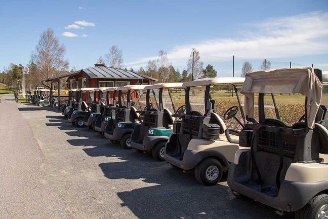 Fortsatt beviljad dispens för golfbilar