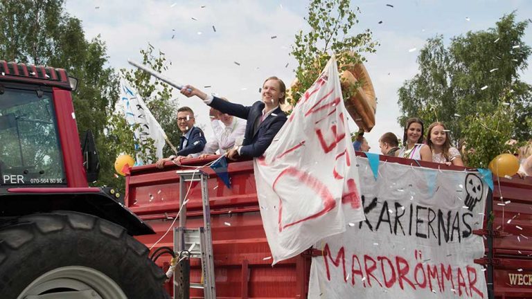 Avslutning för Hjortsjöskolans nior, del 2