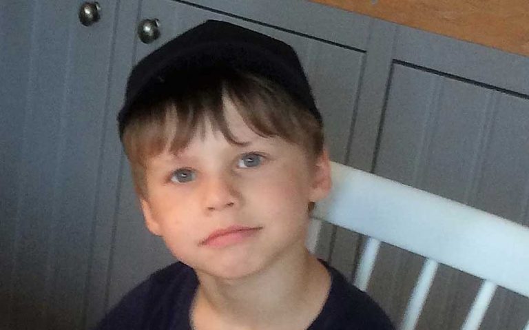 August Holmgren 6 år