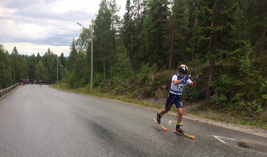 Leo ryckte och det var långt ned till tvåan. Pressbild