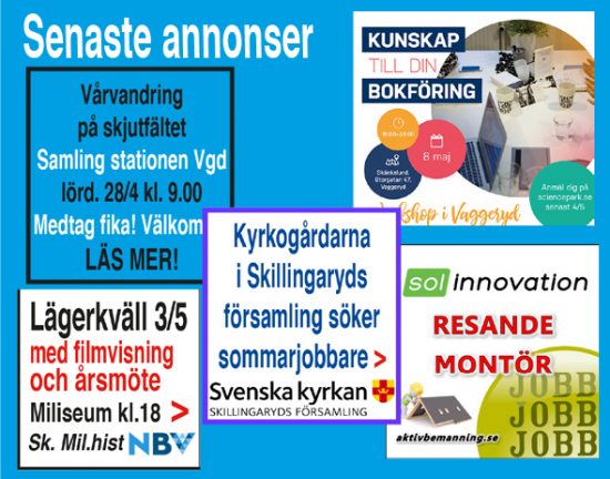 Senaste annonser