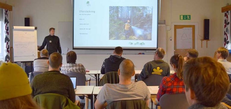 Naturvårdskurs på Tallnäs lockade
