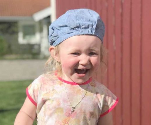 Olivia Svensson 2 år