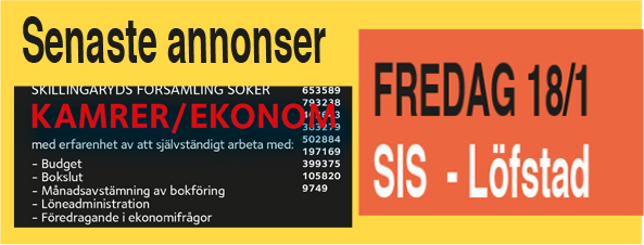 Senaste annonser