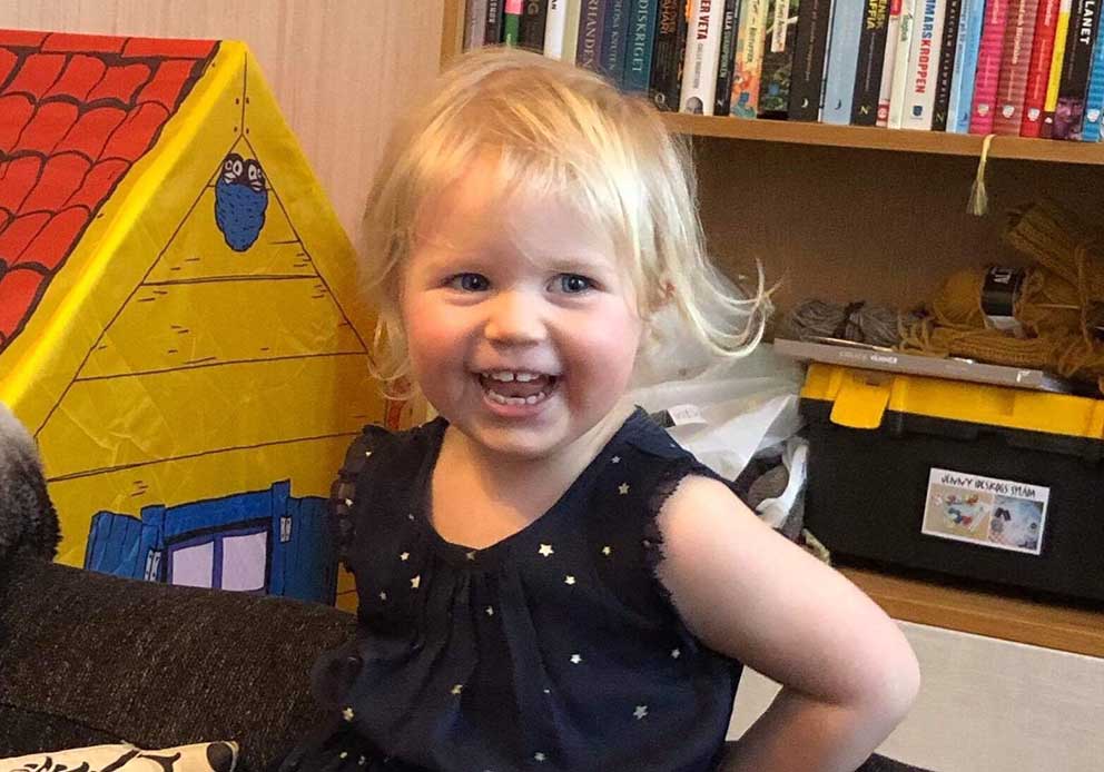 Ella Ideskog 2 år