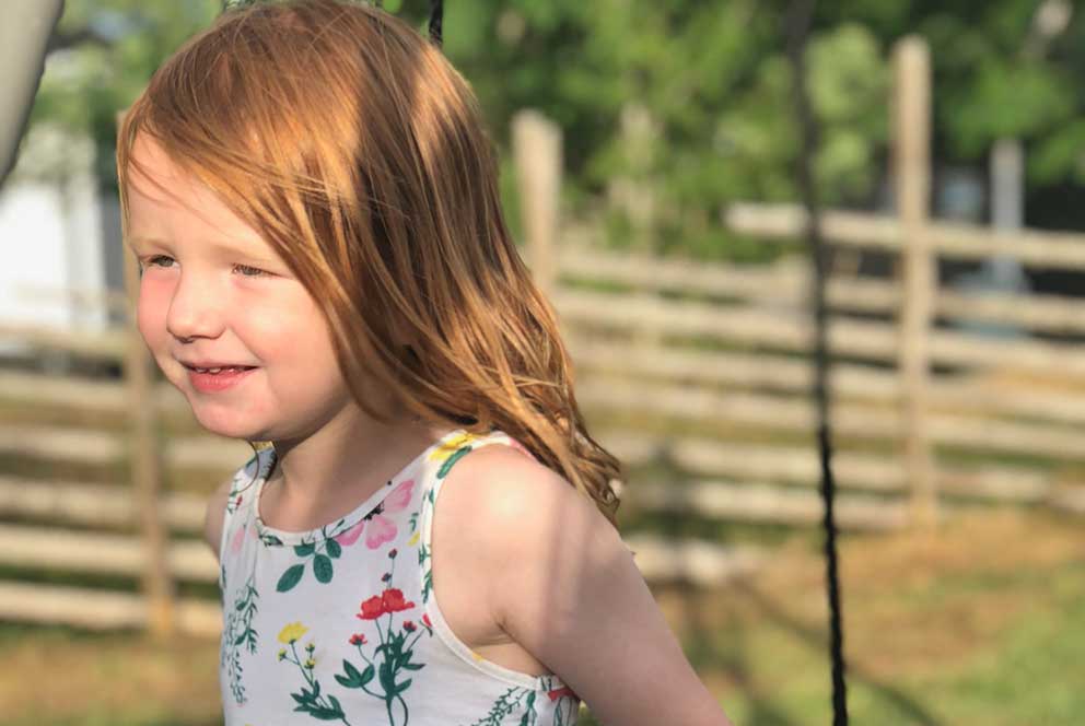 Dahlia Broström-Lindblad 4 år