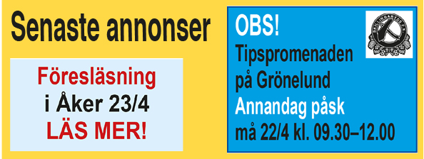 Senaste annonser