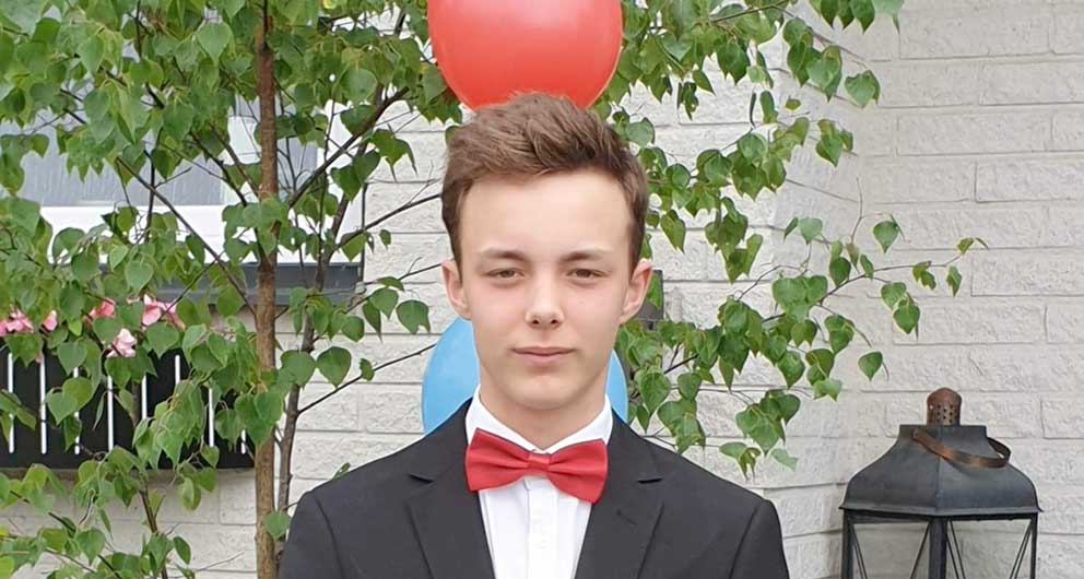 Felix Karlsson 16 år
