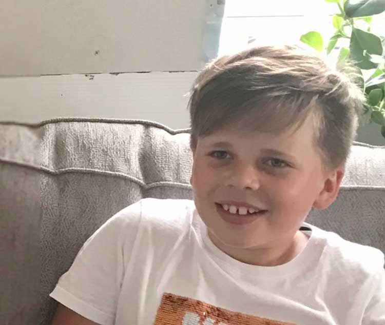 Algot Remnemark 10 år