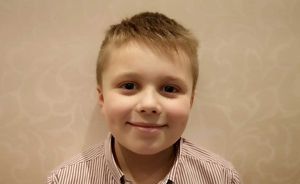 Vilmer Hansson 9 år