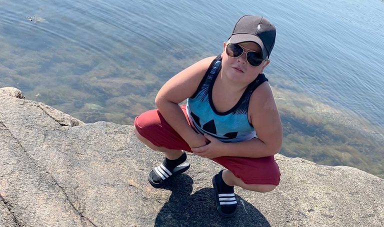 Noel Munkstierna 11 år