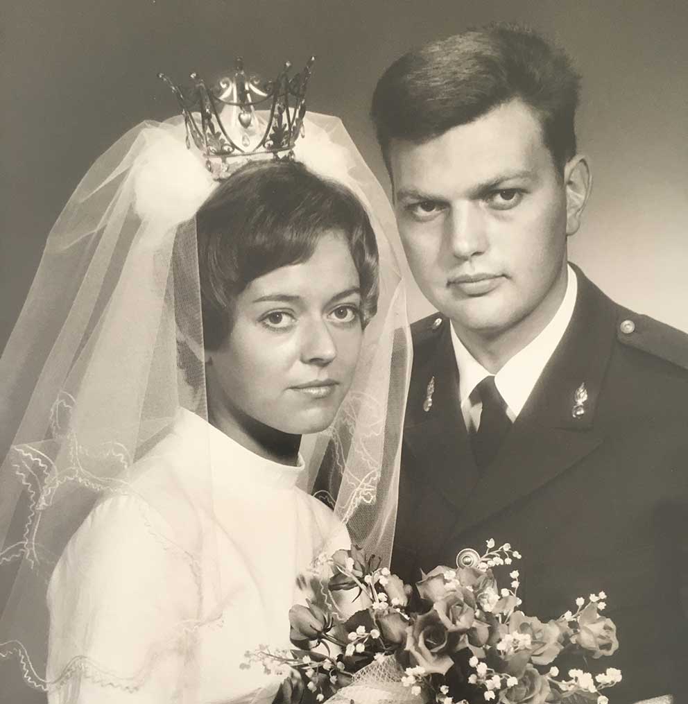 Bengt och Barbro firar Guldbröllop