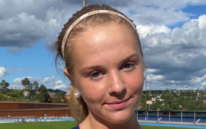 SM-guld och rekord i tresteg för Emma Sandin