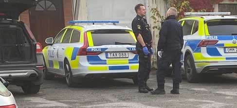 Polispådrag i Vaggeryd