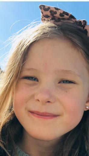 Kajsa Ahlqvist 8 år