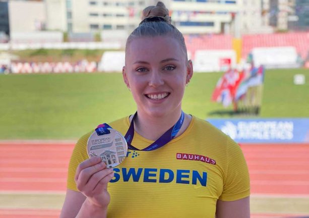 Nytt svenskt rekord av Axelina