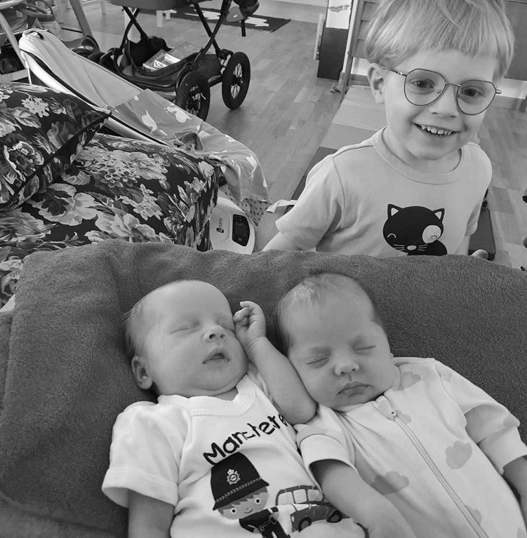 Juni Helmi och Elis i Vaggeryd