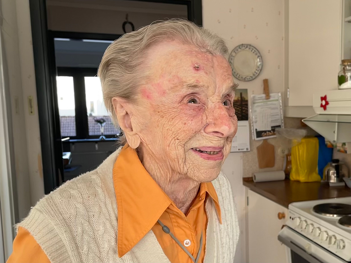 Britta Johansson 107 år