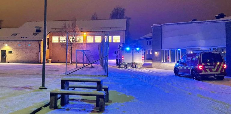 Larm om brand i skola – var lugnt