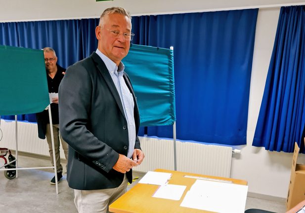 Fullmäktiges ordförande röstade i Vaggeryd