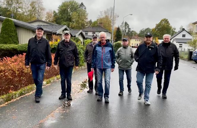 De har promenerat i tio år