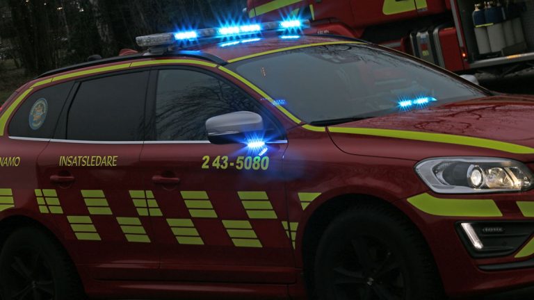 Två döda i brand i Nässjö