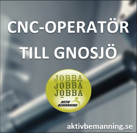 CNC-operatör
