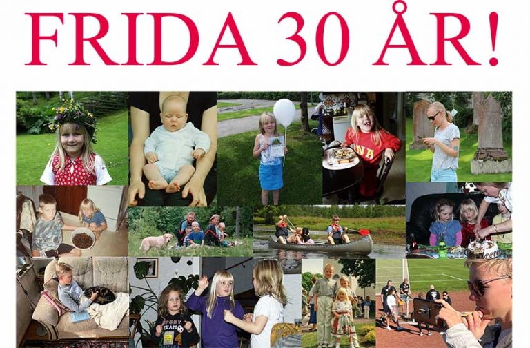 Frida Bunnstad 30 år