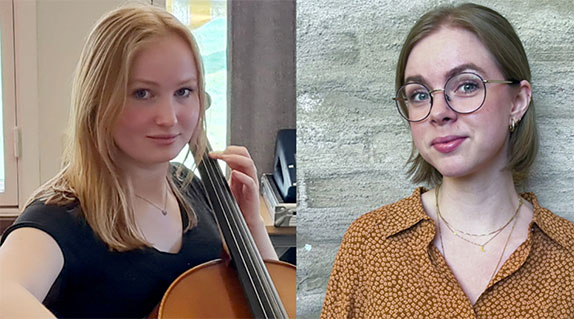 Anna-Stina och Josefin är årets musikstipendiater