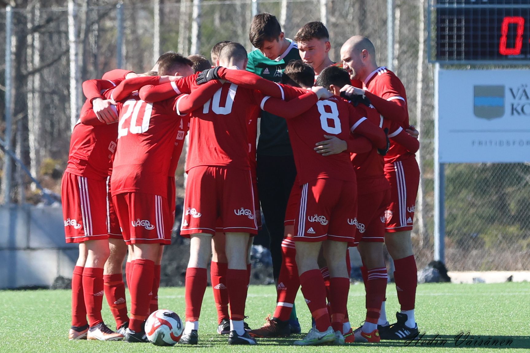 Arkivbild från tidigare match